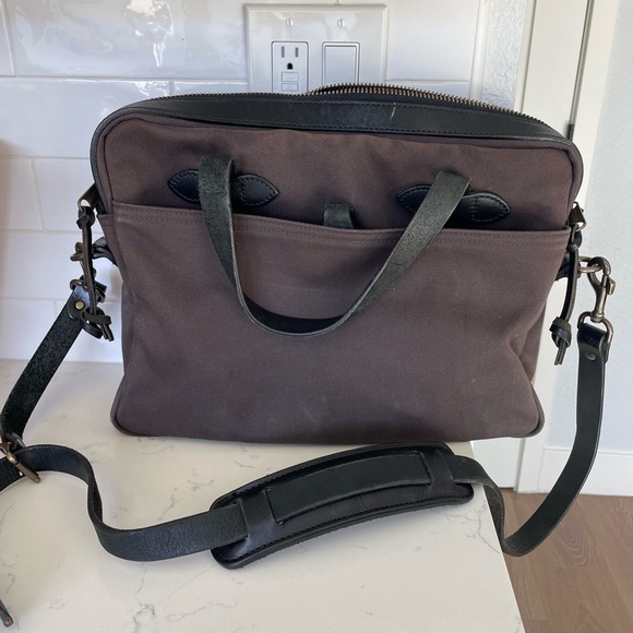 Filson Briefcase (Gray) - Picture 2 of 2